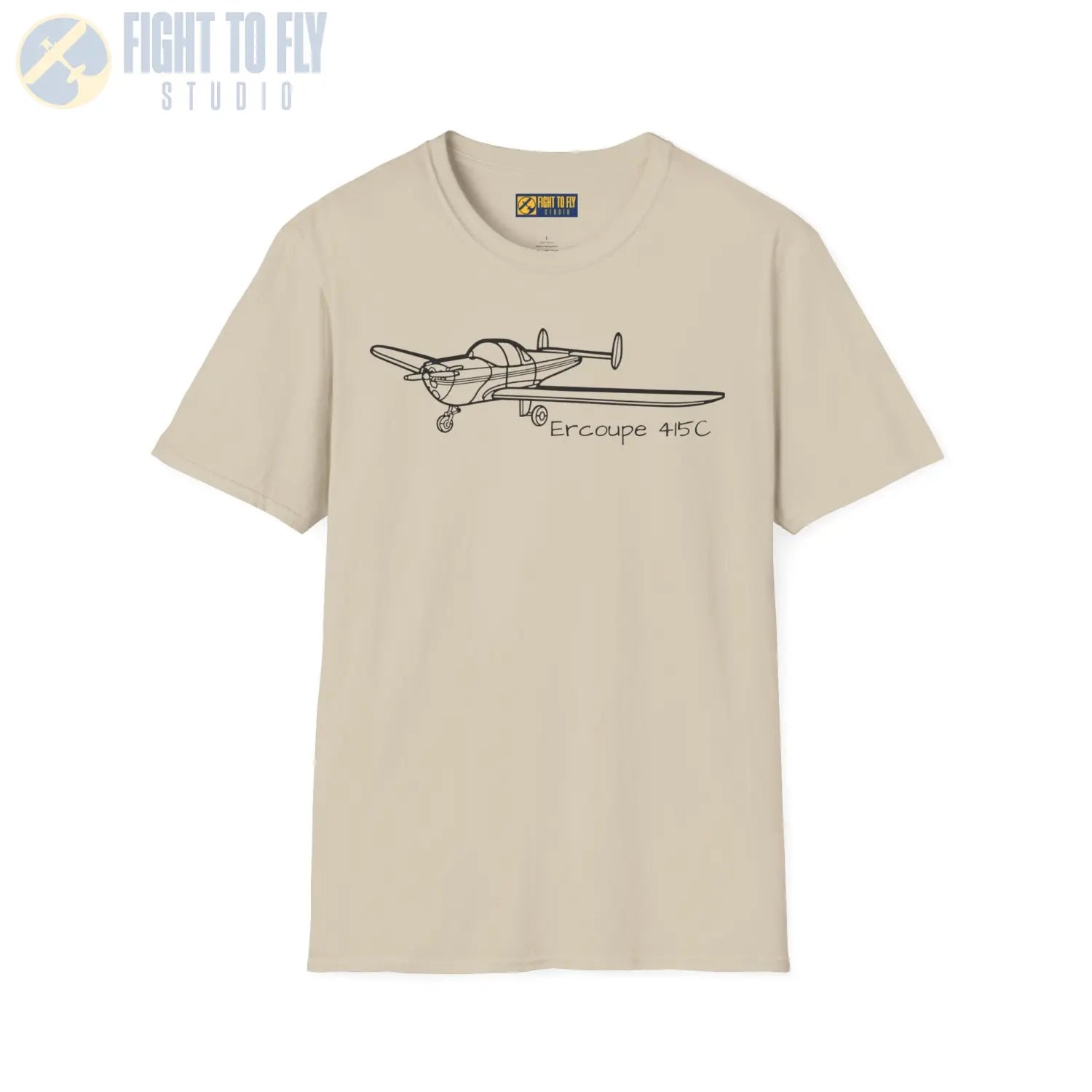 Ercoupe 415 T-Shirt - Pilot gifts - WWII warbird t-shirt