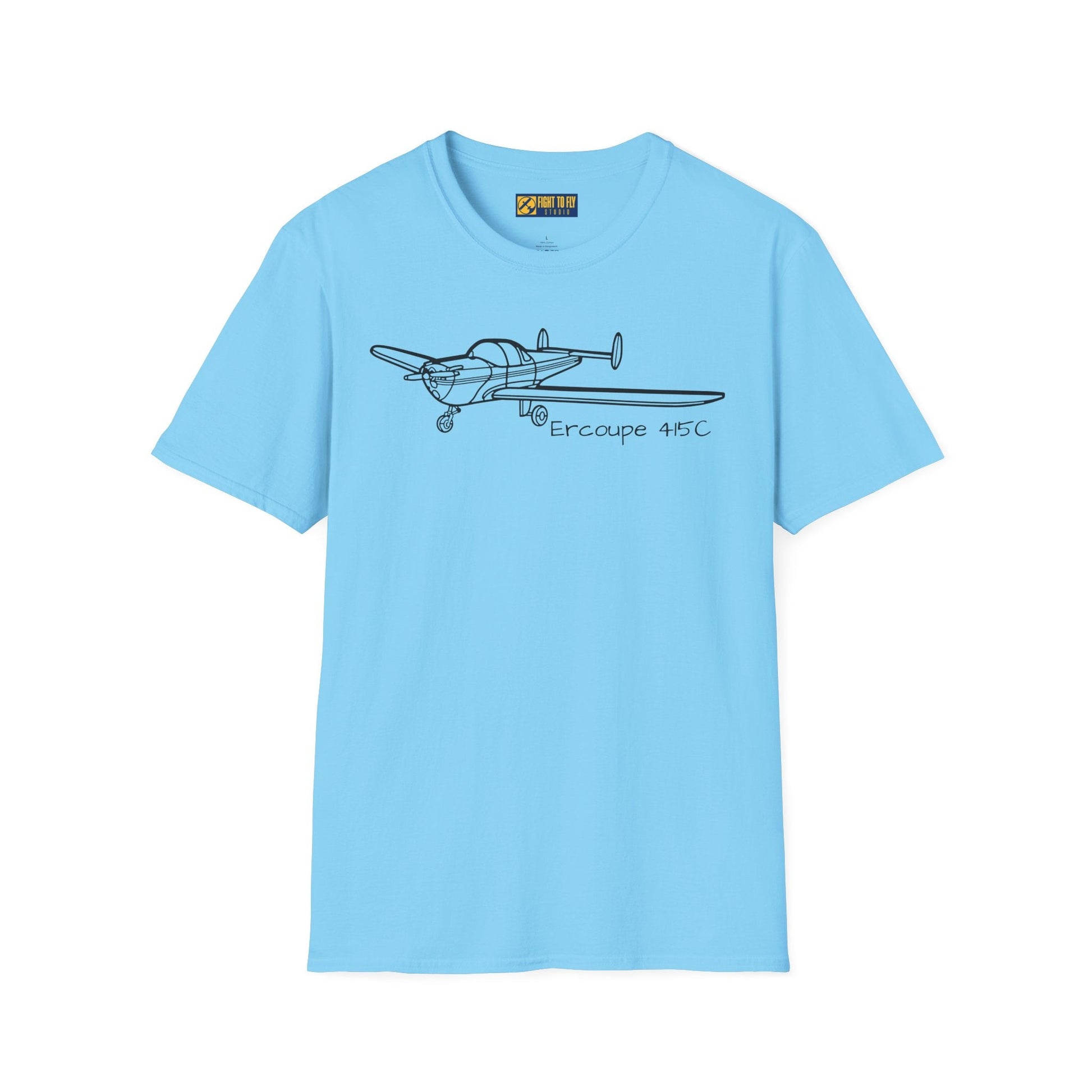 Ercoupe 415 T-Shirt – Vintage Aircraft Aviation Tee - Gifts for pilots - apparel