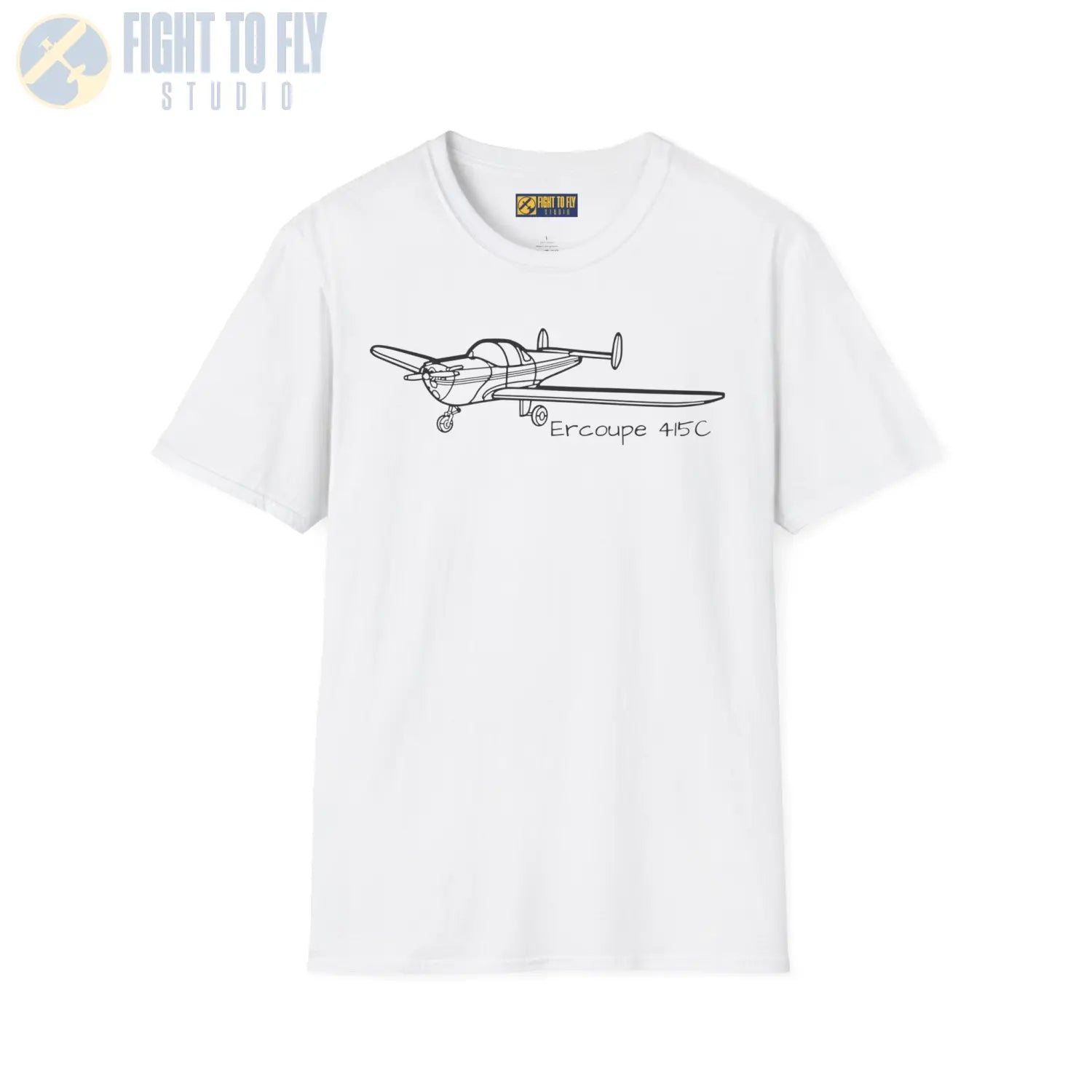 Ercoupe 415 T-Shirt - Pilot gifts - WWII warbird t-shirt