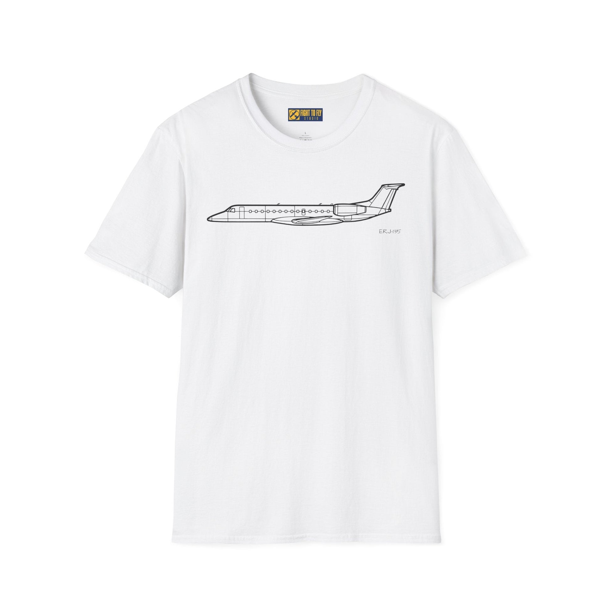 ERJ-135 T-Shirt – Regional Jet Airliner Aviation Tee - Pilot gifts - WWII warbird t-shirt