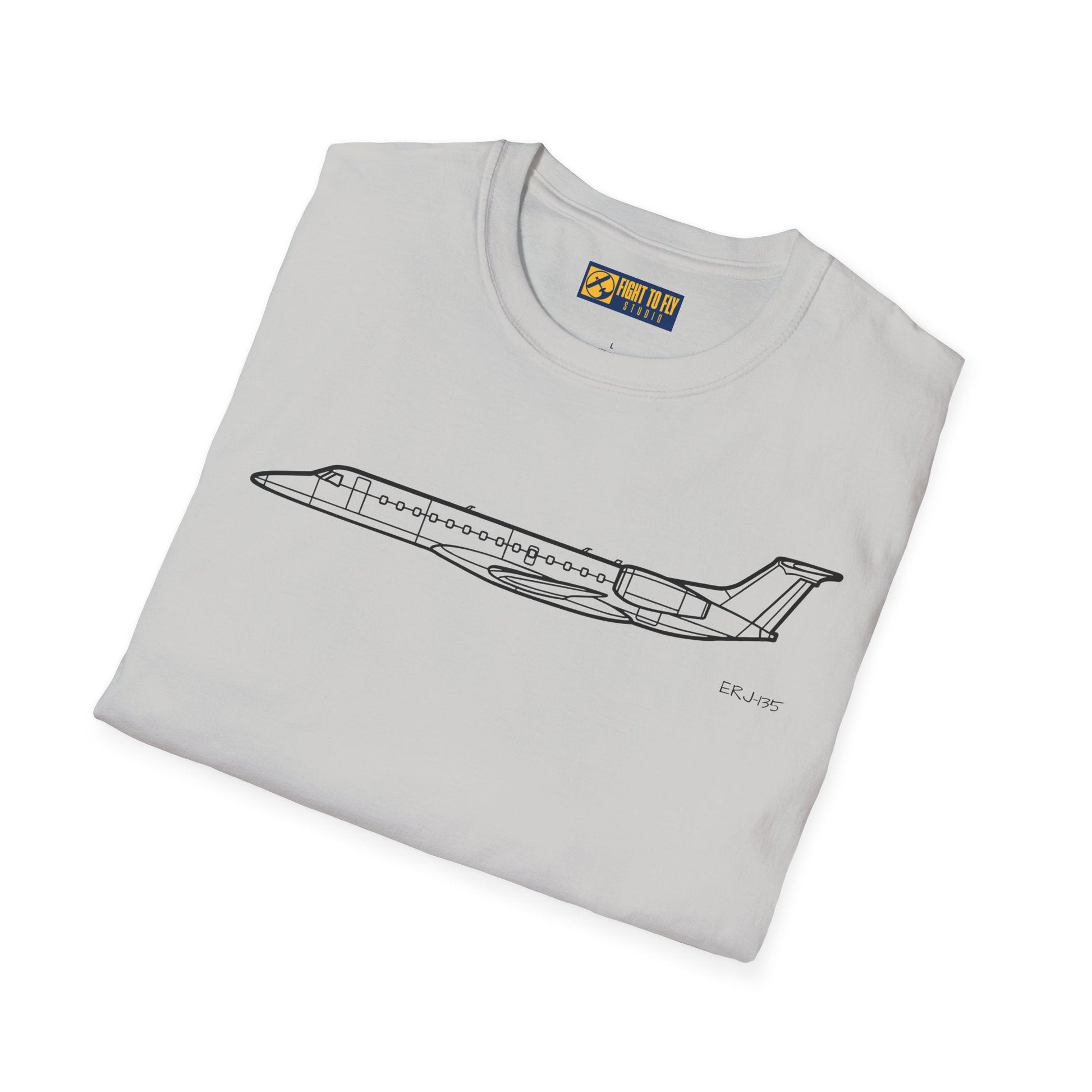 ERJ-135 T-Shirt – Regional Jet Airliner Aviation Tee - Pilot gifts - WWII warbird t-shirt