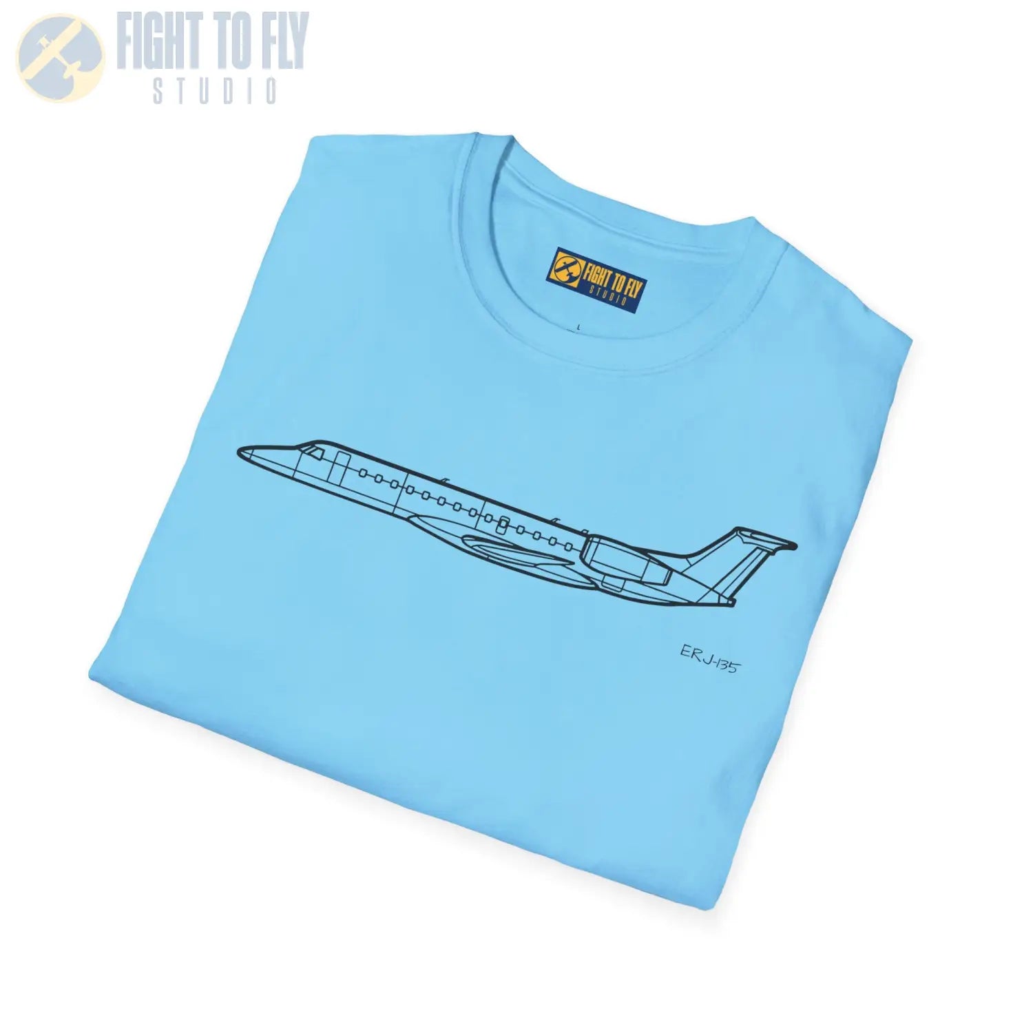 ERJ-135 T-Shirt - Pilot gifts - WWII warbird t-shirt