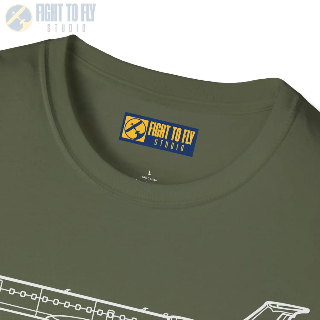 ERJ-135 T-Shirt - Pilot gifts - WWII warbird t-shirt