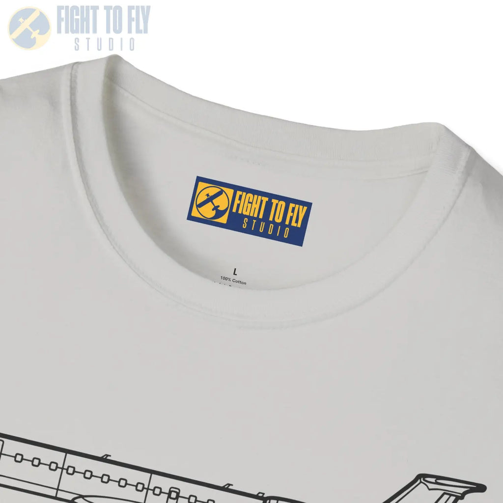 ERJ-135 T-Shirt - Pilot gifts - WWII warbird t-shirt