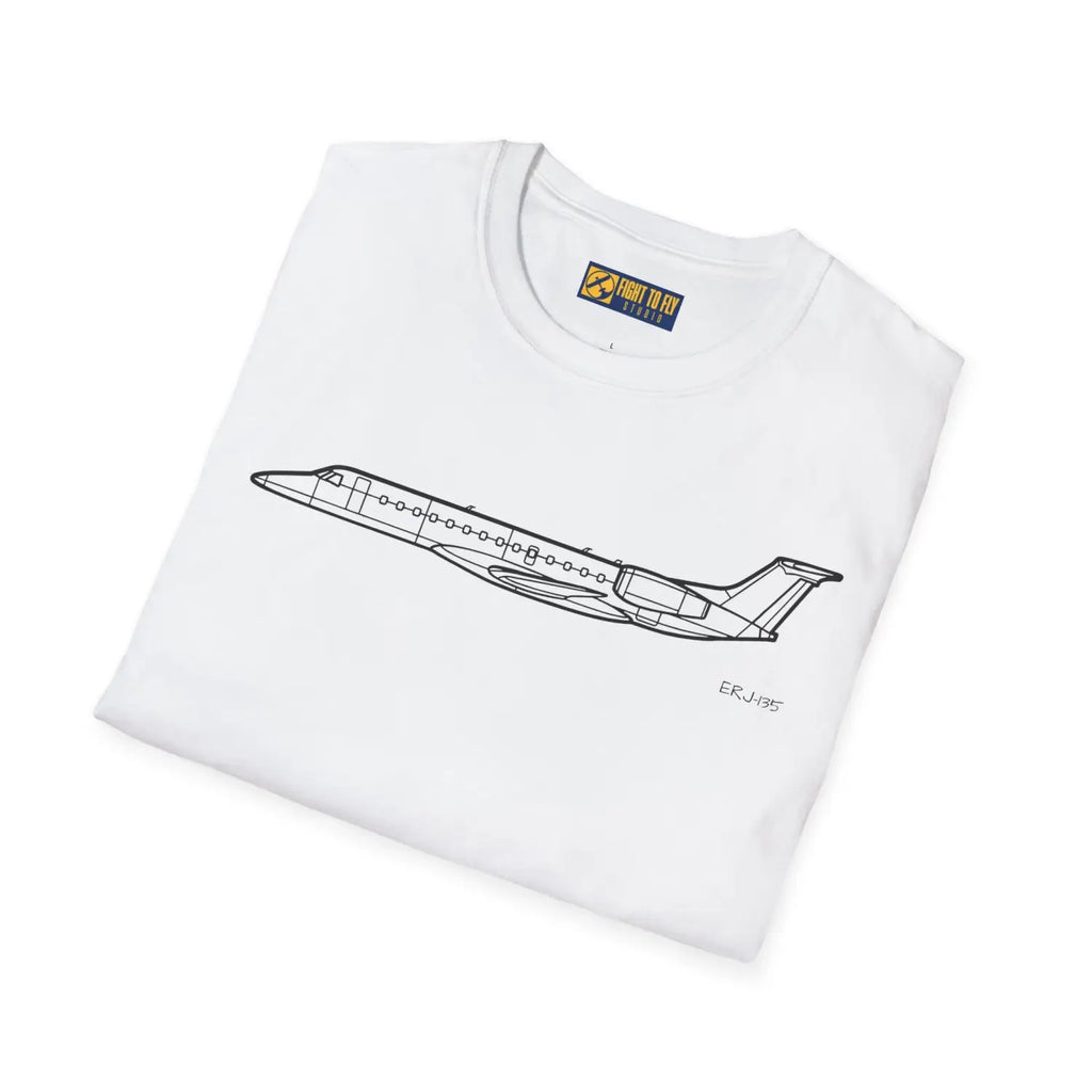 ERJ-135 T-Shirt - Pilot gifts - WWII warbird t-shirt