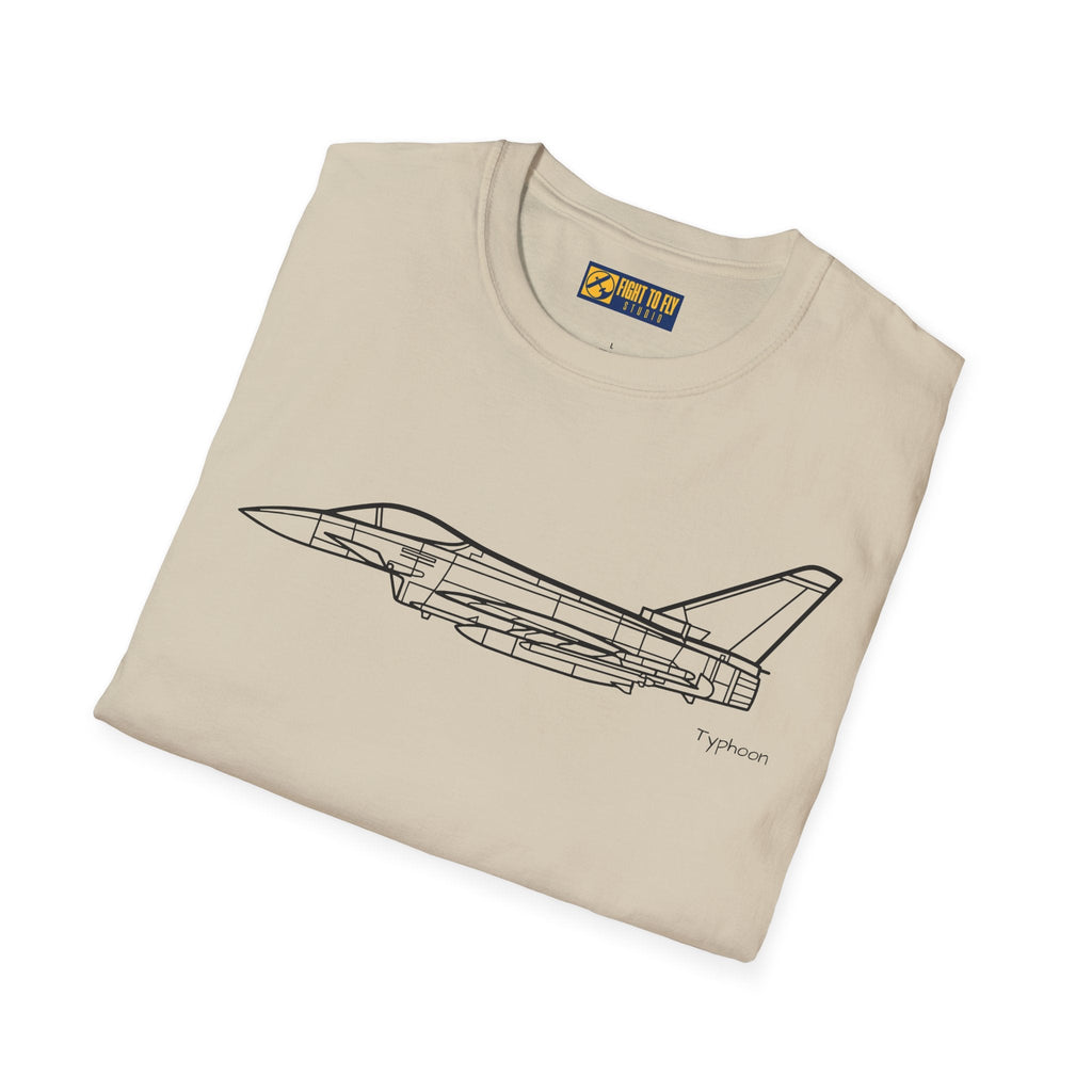 Eurofighter Typhoon T-Shirt – Modern Fighter Jet Tee - Pilot gifts - WWII warbird t-shirt