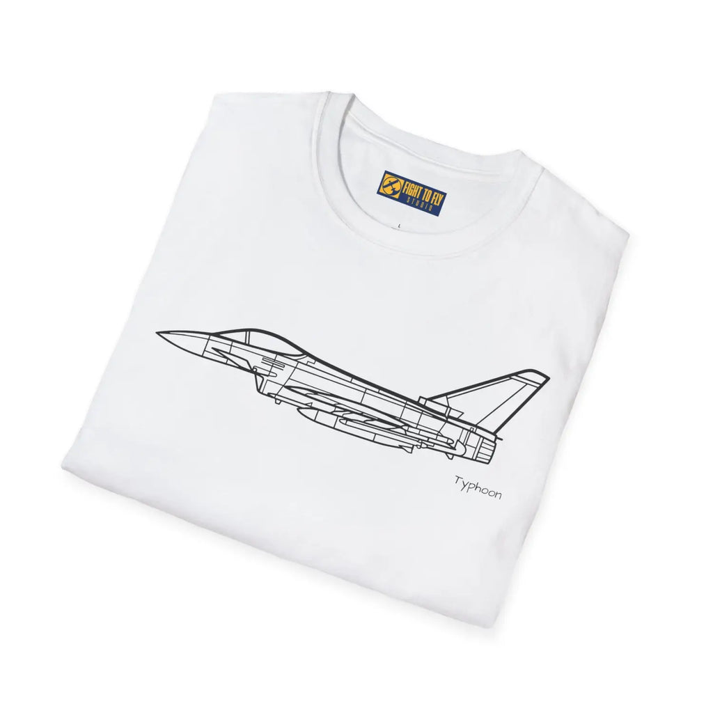 Eurofighter Typhoon T-Shirt - Pilot gifts - WWII warbird t-shirt