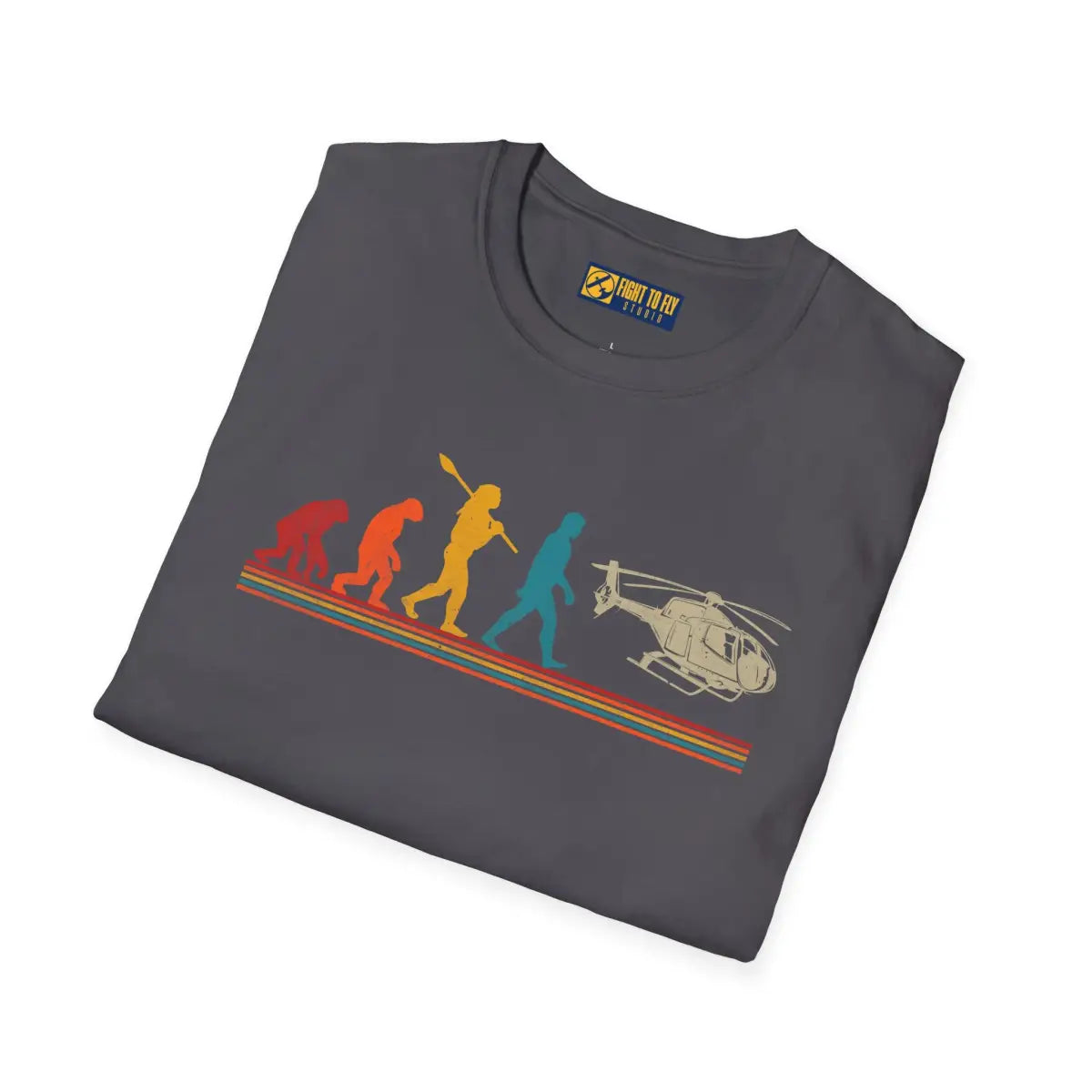 Evolution of Man T-Shirt - Pilot gifts - WWII warbird t-shirt