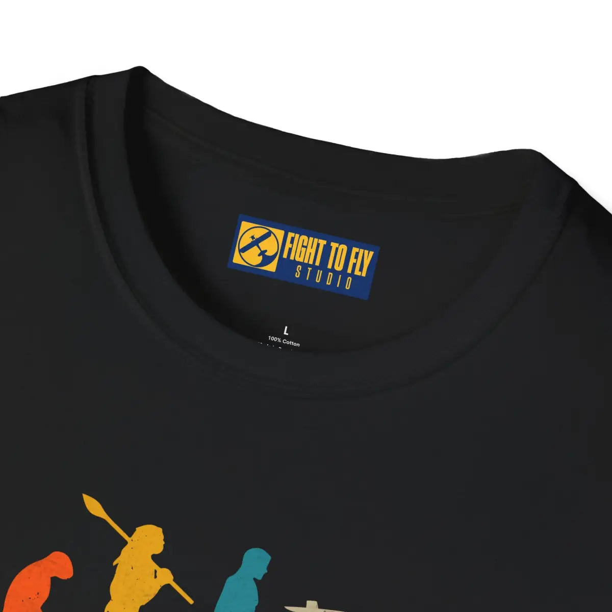 Evolution of Man T-Shirt - Pilot gifts - WWII warbird t-shirt