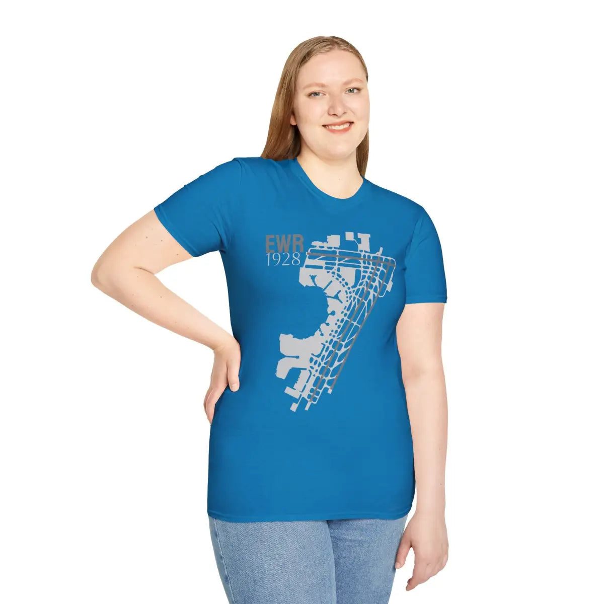 EWR Newark Liberty International 1928 - Tee - T-Shirt - Gifts for pilots - Aviation apparel