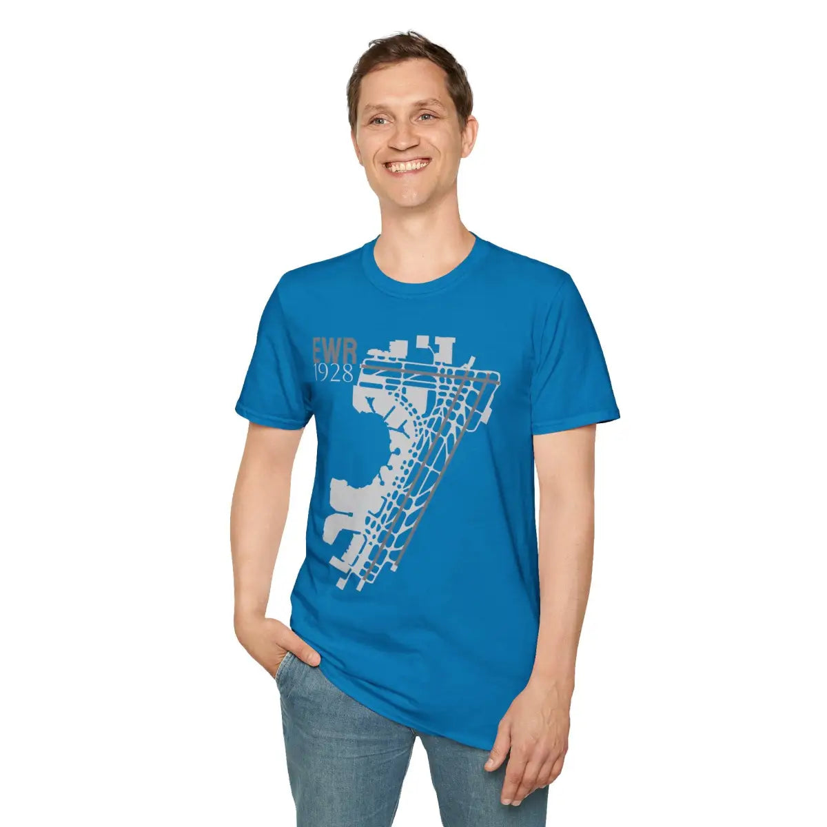 EWR Newark Liberty International 1928 - Tee - T-Shirt - Pilot gifts - WWII warbird t-shirt