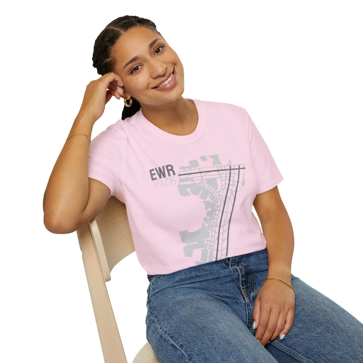 EWR Newark Liberty International 1928 - Tee - T-Shirt - Gifts for pilots - Aviation apparel