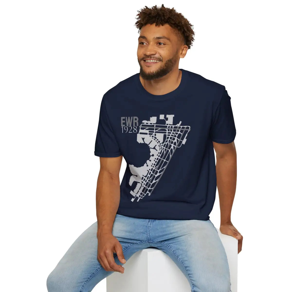 EWR Newark Liberty International 1928 - Tee - T-Shirt - Gifts for pilots - Aviation apparel