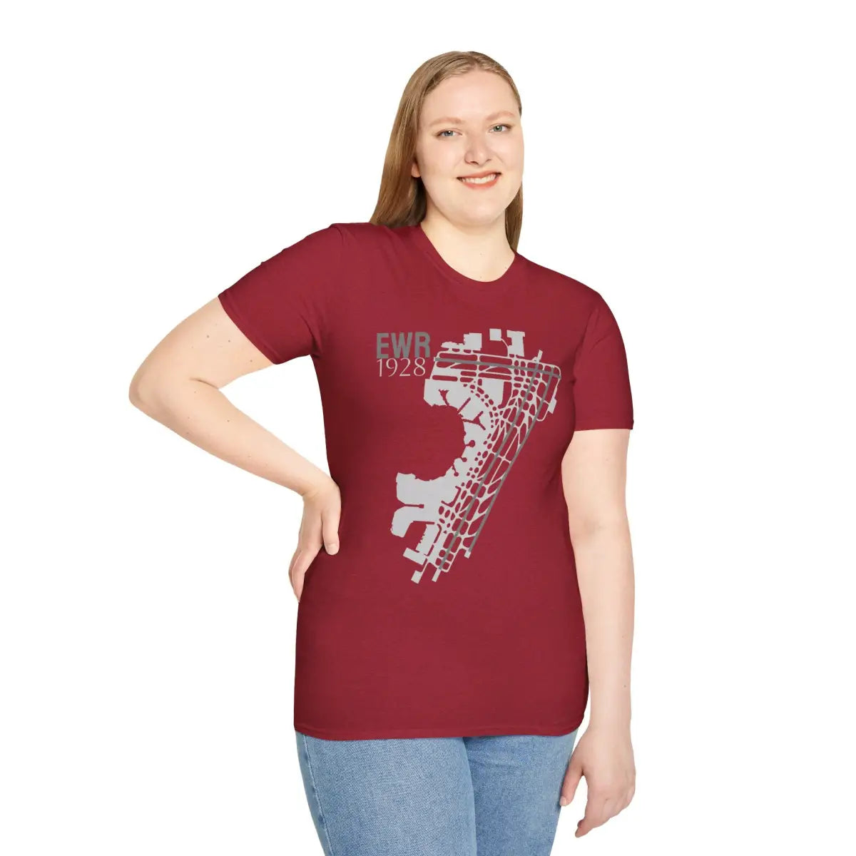 EWR Newark Liberty International 1928 - Tee - T-Shirt - Gifts for pilots - Aviation apparel