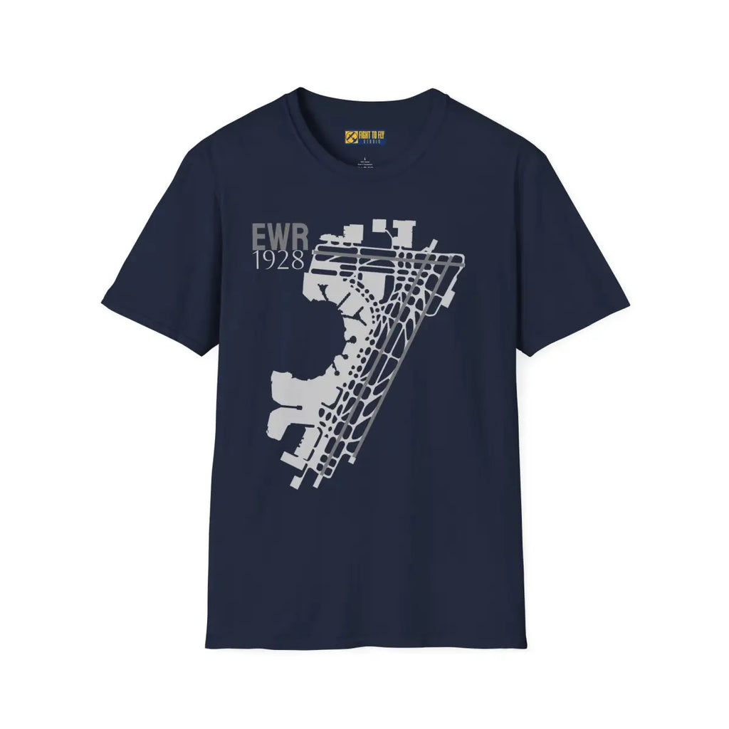 EWR Newark Liberty International 1928 - Tee - T-Shirt - Gifts for pilots - Aviation apparel