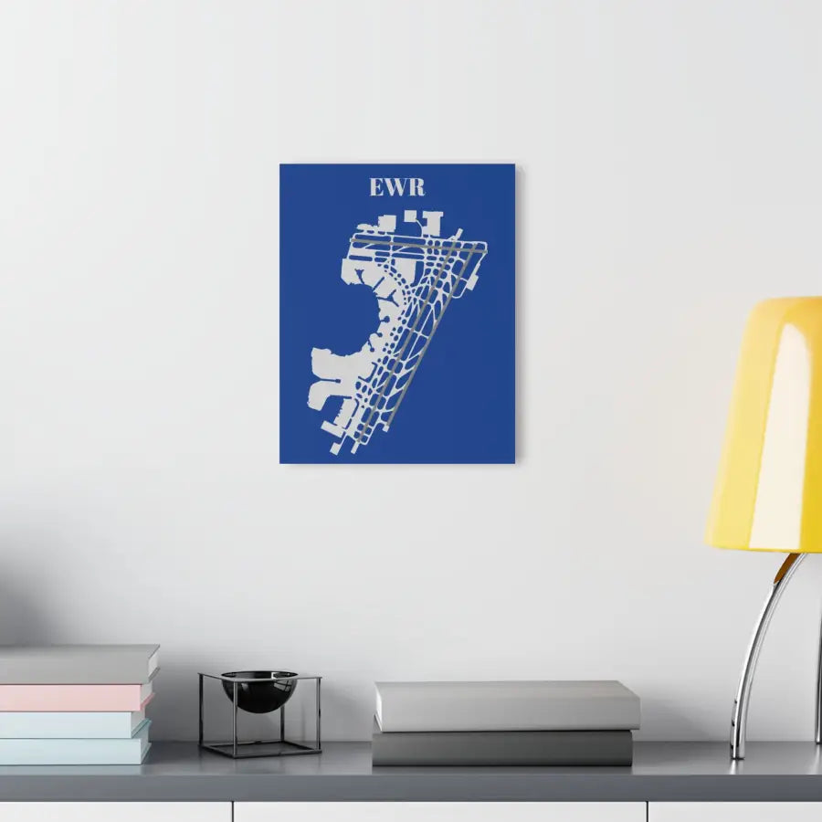 EWR - Newark Liberty International Acrylic Print - Home Decor - Pilot gifts - WWII warbird t-shirt
