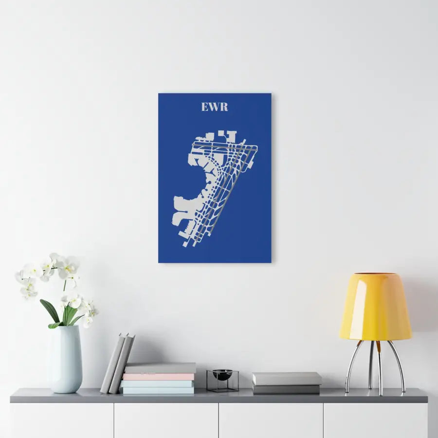 EWR - Newark Liberty International Acrylic Print - Home Decor - Pilot gifts - WWII warbird t-shirt