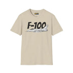 F-100 Super Sabre Side Profile T-Shirt - Pilot gifts - WWII warbird t-shirt