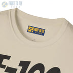 F-100 Super Sabre Side Profile T-Shirt - Pilot gifts - WWII warbird t-shirt