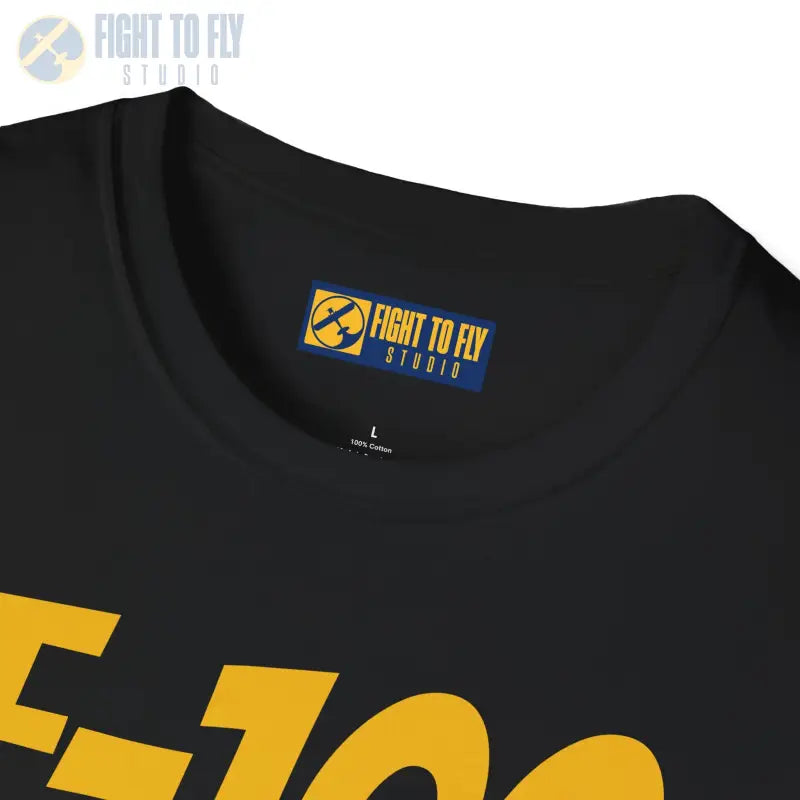 F-100 Side Profile T-Shirt – First Supersonic Fighter Tee - Pilot gifts - WWII warbird t-shirt