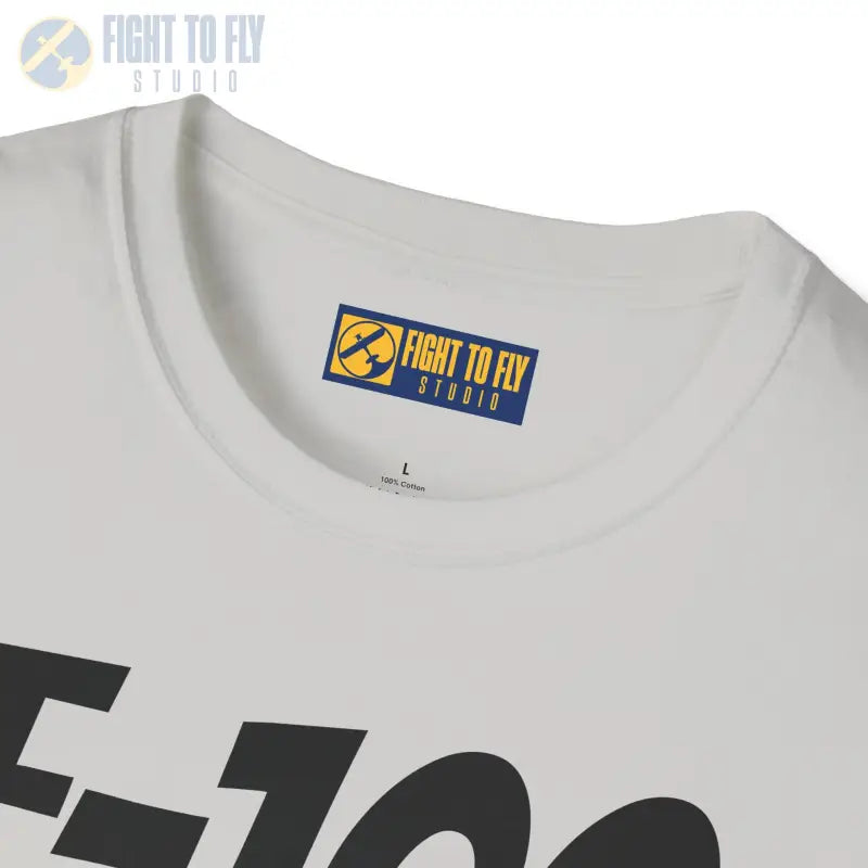 F-100 Side Profile T-Shirt – First Supersonic Fighter Tee - Pilot gifts - WWII warbird t-shirt