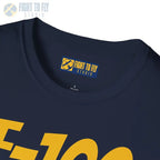 F-100 Super Sabre Side Profile T-Shirt - Pilot gifts - WWII warbird t-shirt