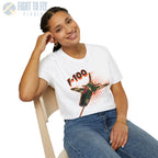F-100 Super Sabre Comic Style T-Shirt - Pilot gifts - WWII warbird t-shirt