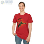 F-100 Super Sabre Comic Style T-Shirt - Pilot gifts - WWII warbird t-shirt
