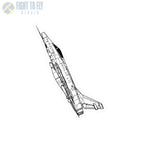 F-100 Super Sabre Kiss-Cut Vinyl Decal - Paper products - Pilot gifts - WWII warbird t-shirt