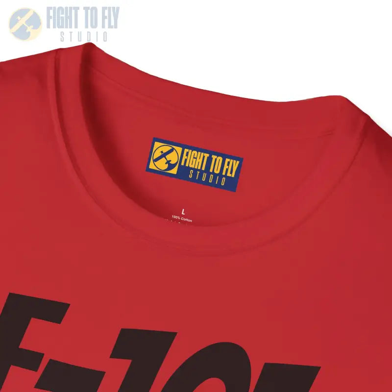 F-101 Side Profile T-Shirt – Cold War Jet Interceptor Tee - Pilot gifts - WWII warbird t-shirt