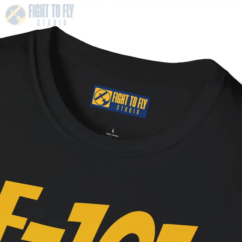 F-101 Side Profile T-Shirt – Cold War Jet Interceptor Tee - Pilot gifts - WWII warbird t-shirt