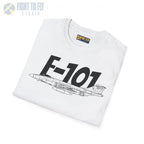 F-101 Voodoo Side Profile T-Shirt - Pilot gifts - WWII warbird t-shirt