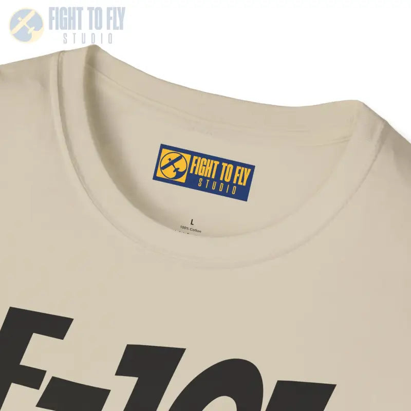 F-101 Side Profile T-Shirt – Cold War Jet Interceptor Tee - Pilot gifts - WWII warbird t-shirt