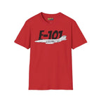 F-101 Voodoo Side Profile T-Shirt - Pilot gifts - WWII warbird t-shirt