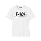 F-101 Voodoo Side Profile T-Shirt - Pilot gifts - WWII warbird t-shirt