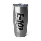 F-101 Tumbler – Cold War Interceptor Profile Art - Mug - Pilot gifts - WWII warbird t-shirt