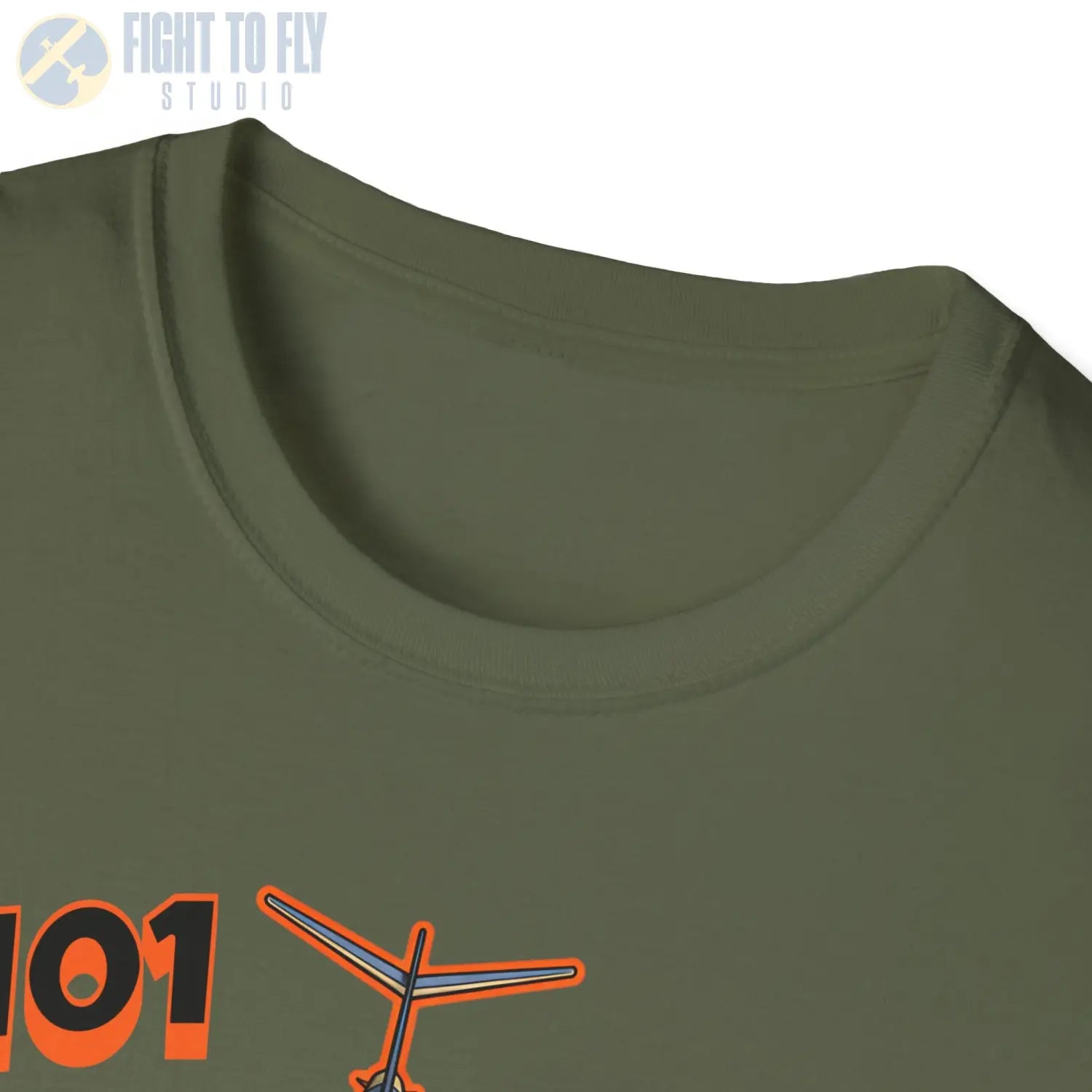 F-101 Voodoo Comic Style T-Shirt - Pilot gifts - WWII warbird t-shirt
