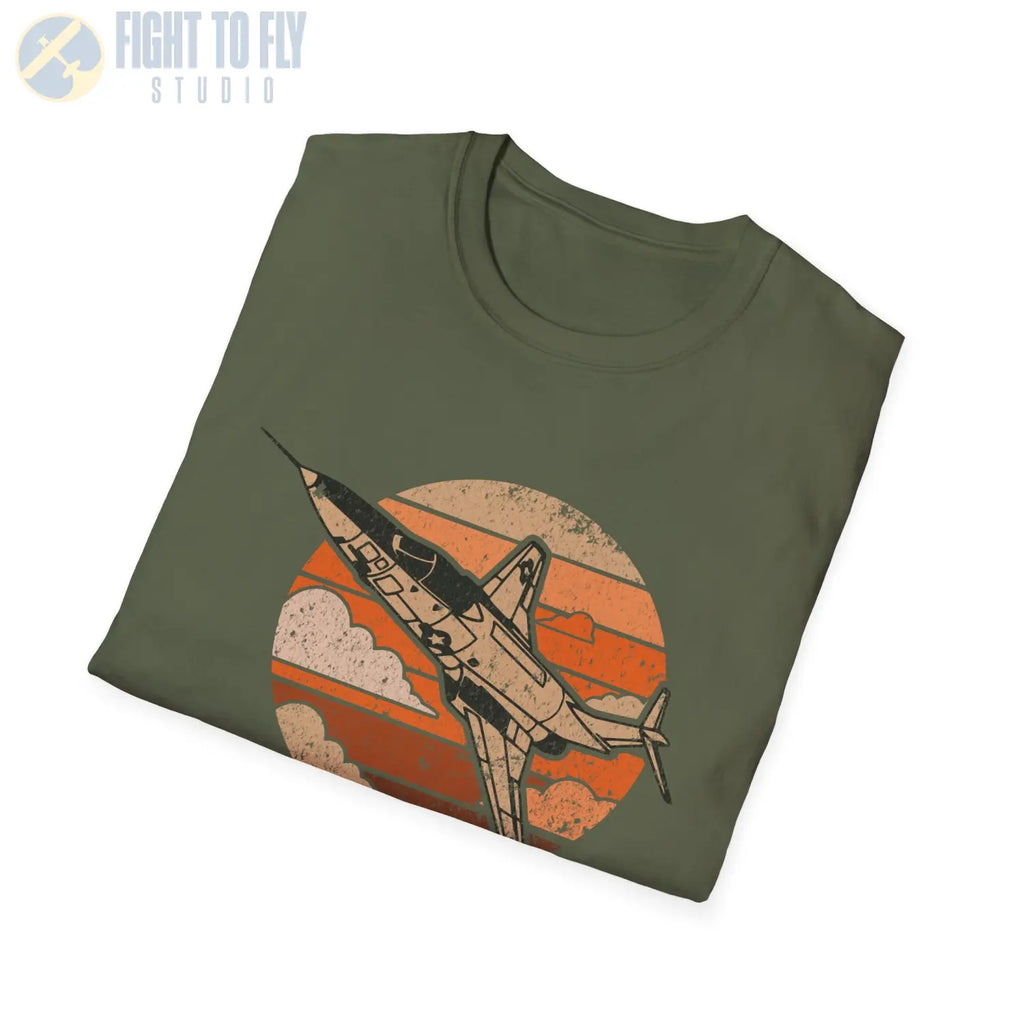 F-101 Voodoo Retro T-Shirt - Pilot gifts - WWII warbird t-shirt