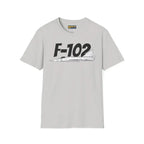 F-102 Delta Dagger Side Profile T-Shirt - Pilot gifts - WWII warbird t-shirt