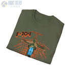 F-104G Starfighter Comic Style T-Shirt - Pilot gifts - WWII warbird t-shirt