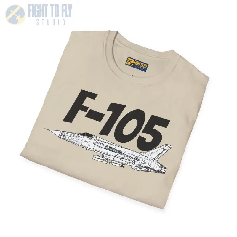 F-105 Side Profile T-Shirt – Vietnam War Strike Fighter Tee - Pilot gifts - WWII warbird t-shirt