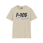 F-105 Thunderchief Side Profile T-Shirt - Pilot gifts - WWII warbird t-shirt