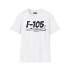 F-105 Thunderchief Side Profile T-Shirt - Pilot gifts - WWII warbird t-shirt