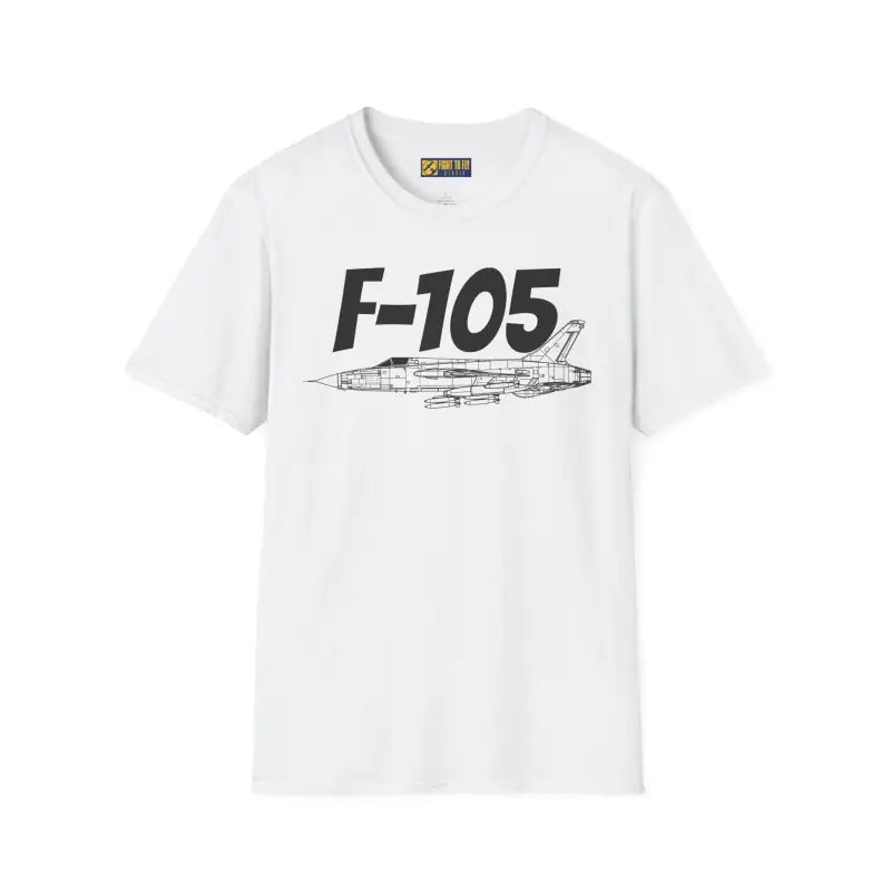 F-105 Side Profile T-Shirt – Vietnam War Strike Fighter Tee - Pilot gifts - WWII warbird t-shirt
