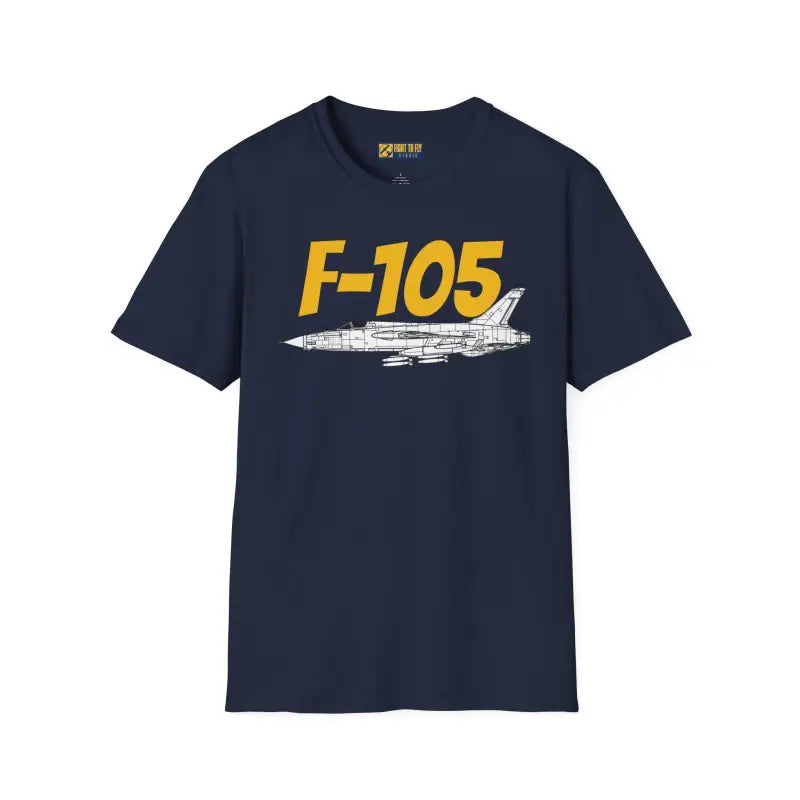 F-105 Side Profile T-Shirt – Vietnam War Strike Fighter Tee - Pilot gifts - WWII warbird t-shirt