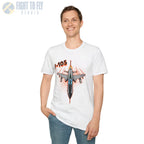 F-105 Thunderchief Comic Style T-Shirt - Pilot gifts - WWII warbird t-shirt