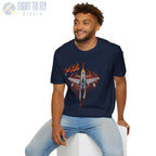 F-105 Thunderchief Comic Style T-Shirt - Pilot gifts - WWII warbird t-shirt