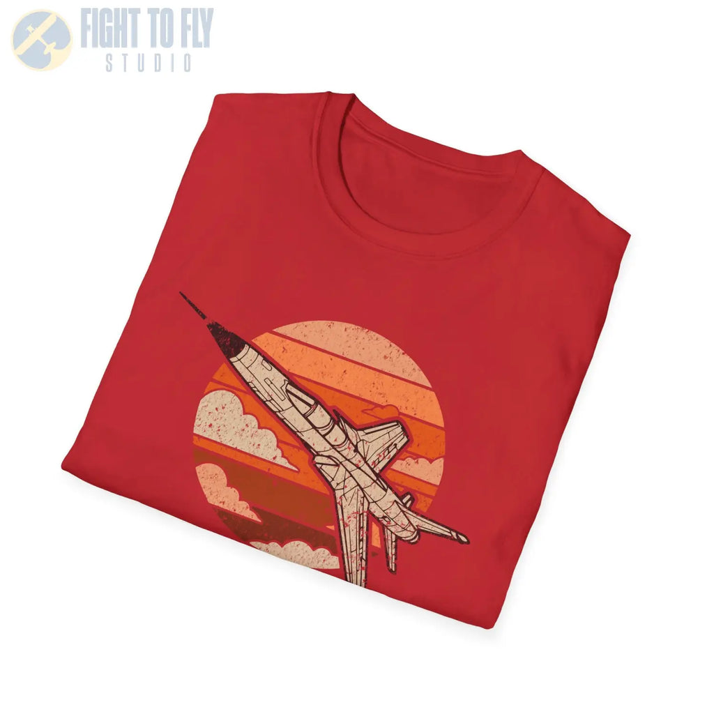 F-105 Thunderchief Retro T-Shirt - Pilot gifts - WWII warbird t-shirt