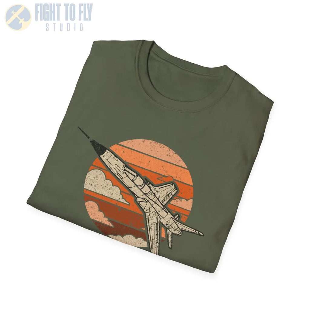 F-105 Thunderchief Retro T-Shirt - Pilot gifts - WWII warbird t-shirt