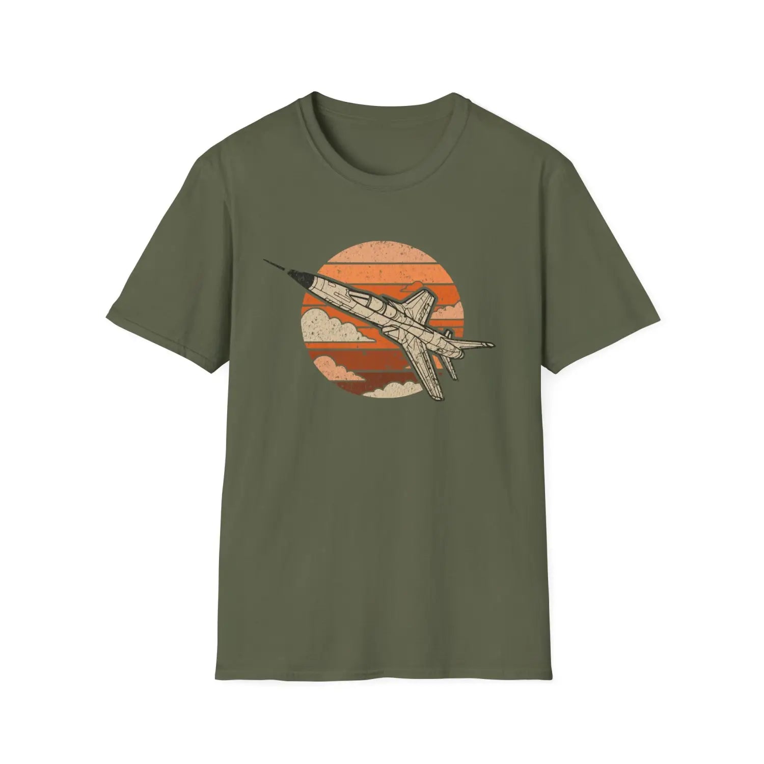 F-105 Thunderchief Retro T-Shirt - Pilot gifts - WWII warbird t-shirt
